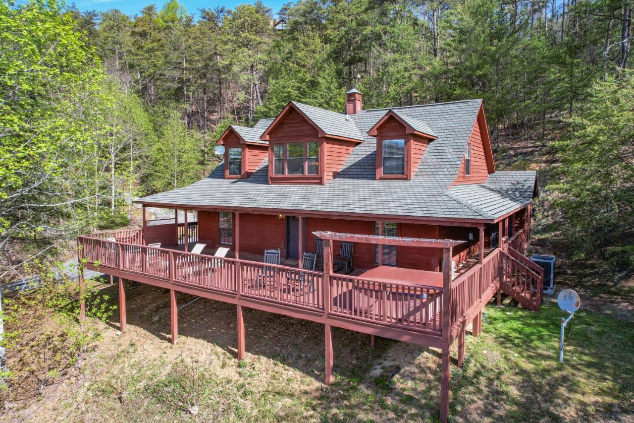 Private Mountain Cabin, Hot Tub Escape In The Smokies, With The View เซอเวียร์วีล ภายนอก รูปภาพ