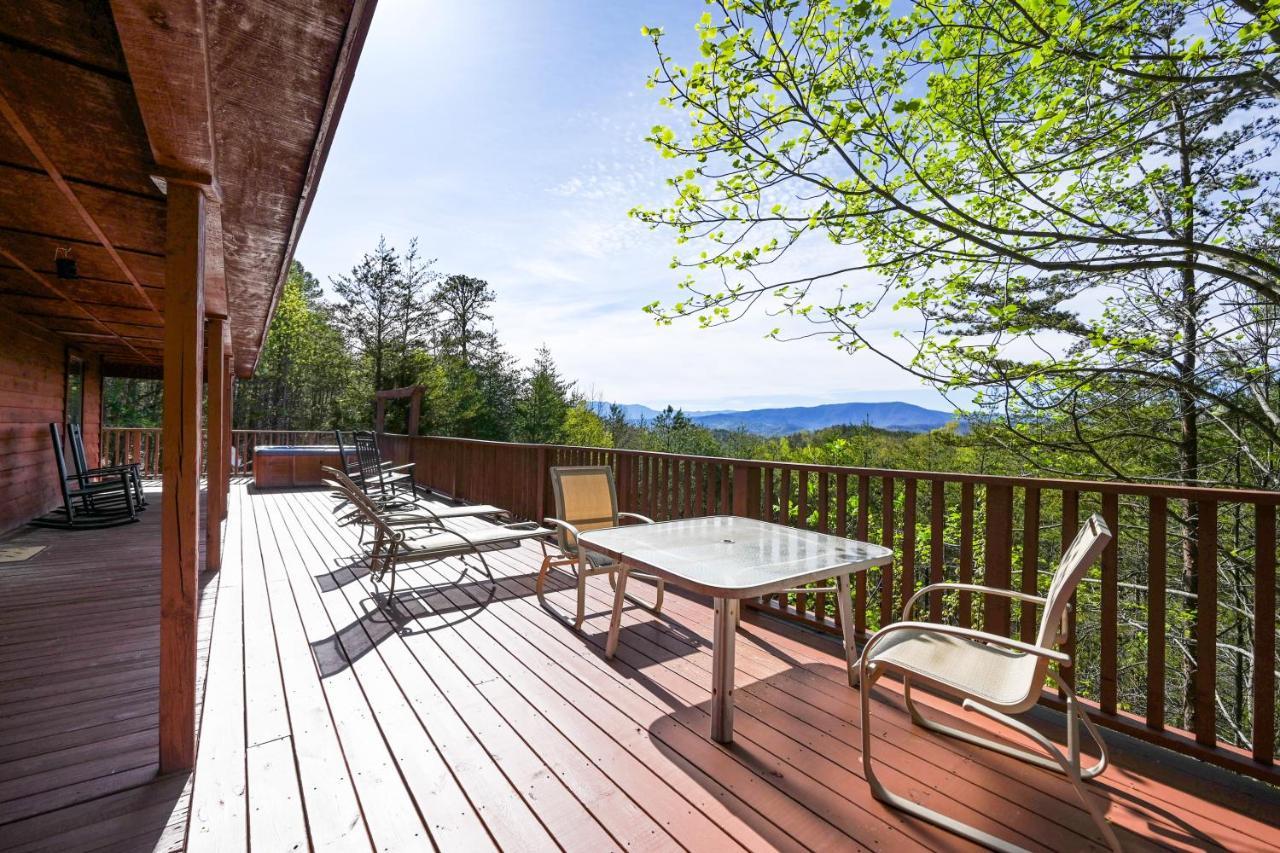 Private Mountain Cabin, Hot Tub Escape In The Smokies, With The View เซอเวียร์วีล ภายนอก รูปภาพ