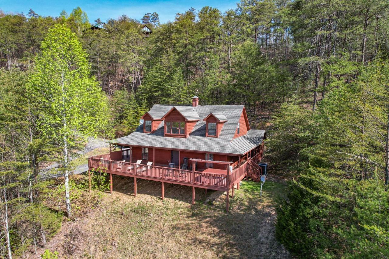 Private Mountain Cabin, Hot Tub Escape In The Smokies, With The View เซอเวียร์วีล ภายนอก รูปภาพ