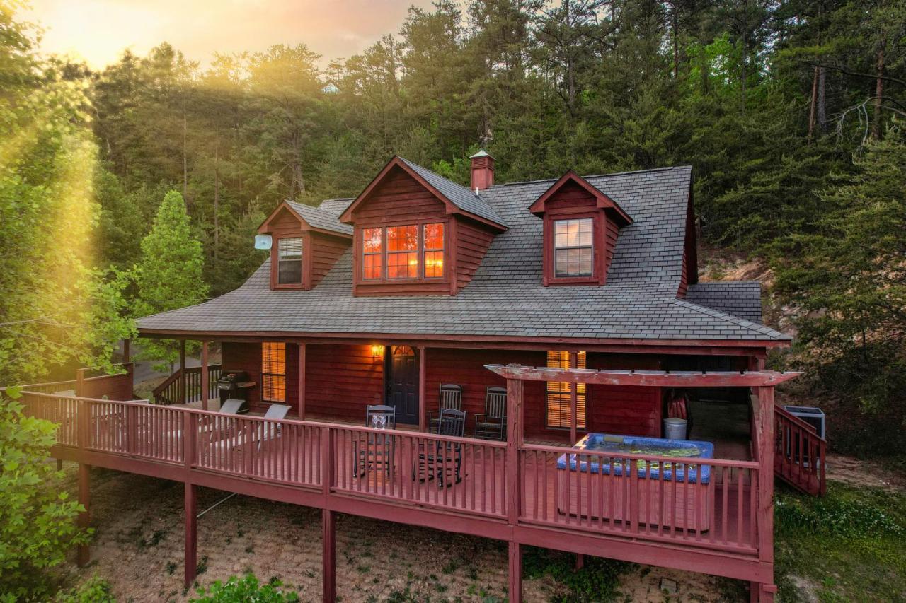 Private Mountain Cabin, Hot Tub Escape In The Smokies, With The View เซอเวียร์วีล ภายนอก รูปภาพ